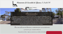 Desktop Screenshot of laescondida.com